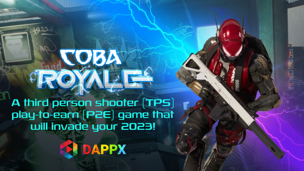COBA Royale TPS shooting game P2E