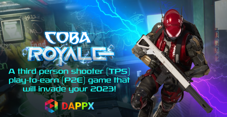 COBA Royale TPS shooting game P2E