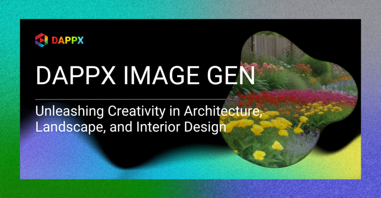 DAPPX IMAGE Gen for architecture, landscape and interior design